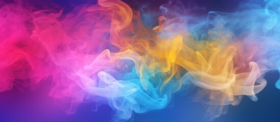 Fototapeta premium Abstract Colorful Smoke
