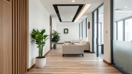 Fototapeta premium Office Rental Facility