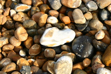 stones on the beach