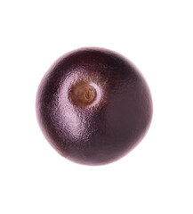 Fresh ripe acai berry isolated on white