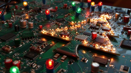 Electronic Christmas tree