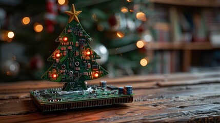 Electronic Christmas tree