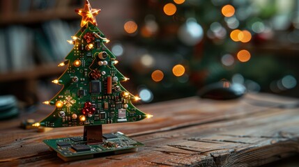 Electronic Christmas tree