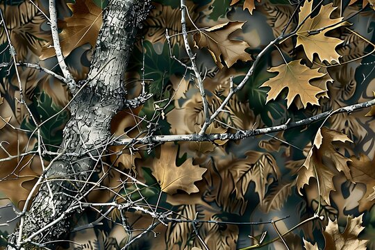  Forest hunting camo texture