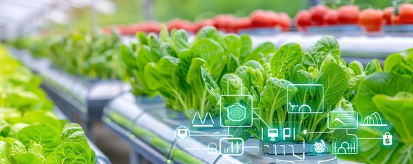 Holographic agricultural planning, digital farm management, futuristic crop rotation, advanced farming techniques