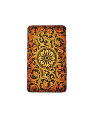 single Tarot Card on transparent Background