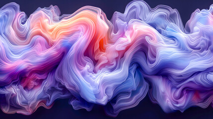 Fototapeta premium Abstract background forming fluid colorful shapes