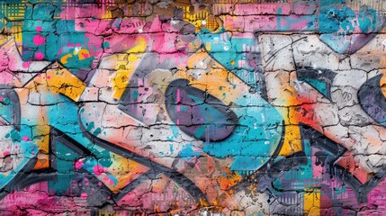 Abstract background of mixed color, geometric figure