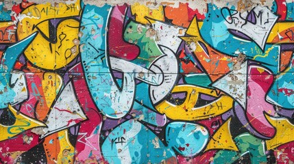 Obraz premium Abstract background of mixed color, geometric figure