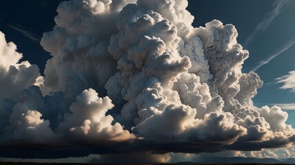 clouds on the sky 