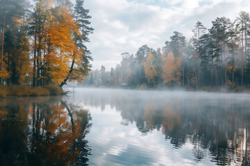 autumn in the forest
