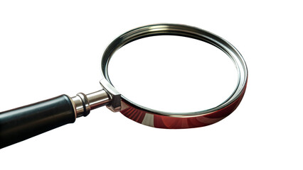 Magnifying Glass on Transparent Background - High-Quality PNG