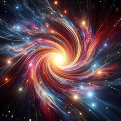 Fototapeta premium Dynamic Colorful Abstract Background