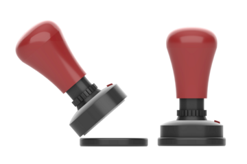 rubber stamp isolated