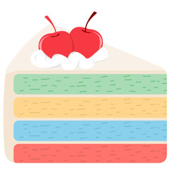 dessert, sweet, cake, slice, delicious, food, bakery, pastry, cream, tasty, white, piece, snack, isolated, party, background, baked, pie, gourmet, closeup, fresh, fruit, birthday, sugar, decoration,