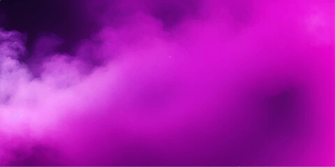 Purple and pink background. Abstract smoke fog or clouds in center with dark border grunge design. Colorful violet purple and pink background.
