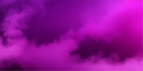 Purple and pink background. Abstract smoke fog or clouds in center with dark border grunge design. Colorful violet purple and pink background.
