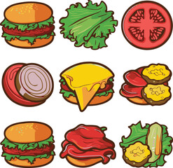 fast food collection