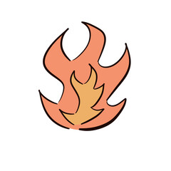 cartoon fire 