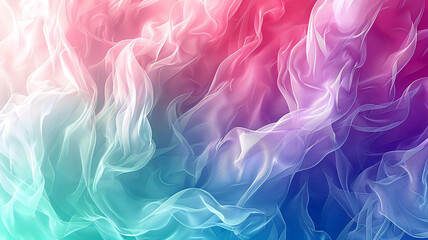 Obraz premium Abstract colorful fabric swirls