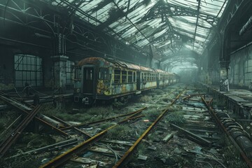 abandoned apostapocalyptic ruins