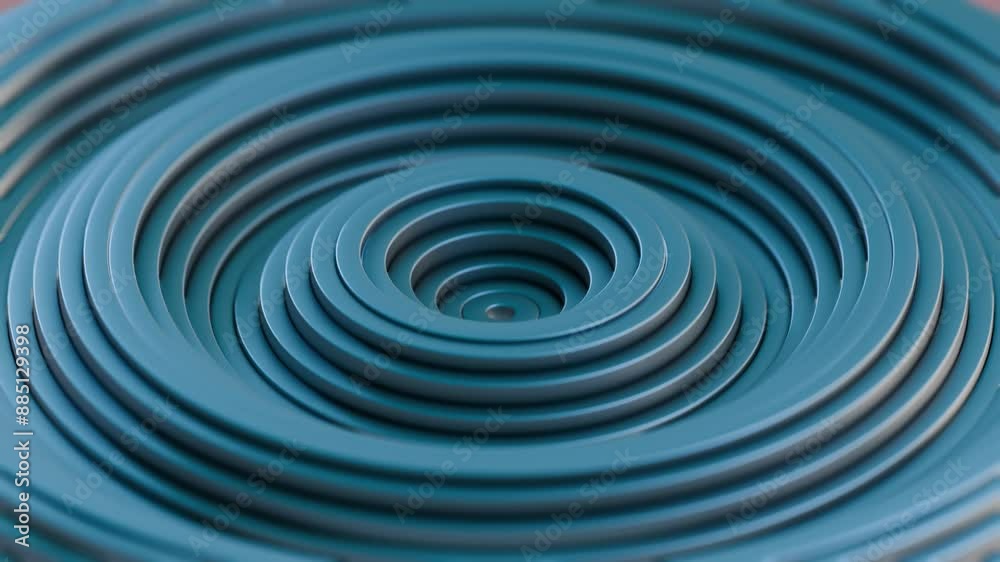 Poster abstract purple spiral layers with gradient effect