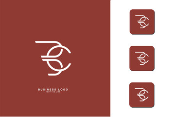 BC, CB, B, C, Abstract Letters Logo Monogram