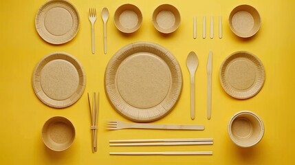 A Table Setting of Sustainable Elegance