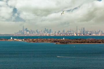 Sandy Hook with Manhattan Skyline