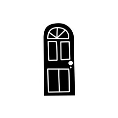 door silhouette icon
