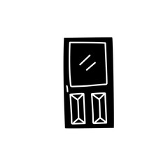 door silhouette icon
