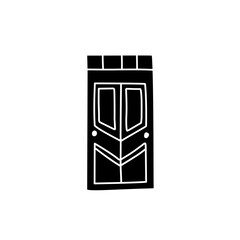 door silhouette icon