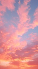 Fototapeta premium Sunset sky landscape outdoors horizon.