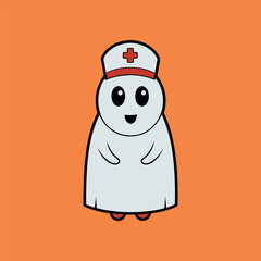 Halloween spooky Clip art isolated vector illustration on a white background