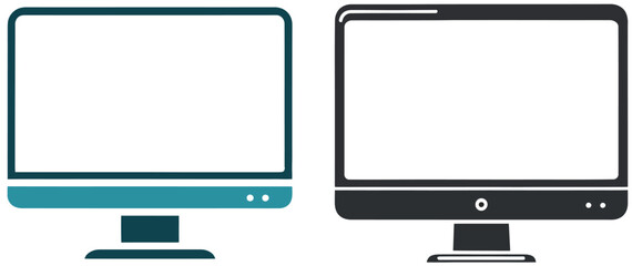 Isometric Monitor screen set