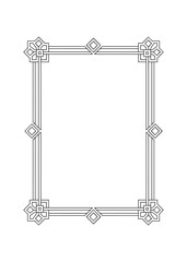 アンティークなフレーム