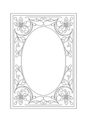 アンティークなフレーム