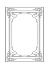 アンティークなフレーム