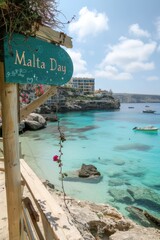 Malta independent day tribute: text background, wallpaper, banner with ample copy space, perfect for poster, card, flyer, and greeting, celebrating the spirit of national independence and pride.