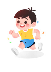 child running 