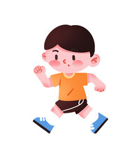 child running 