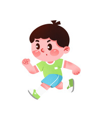child running 