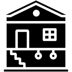 Basement vector icon illustration of Home Improvements iconset.