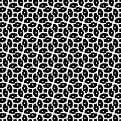 Abstract black figures on a whire background. Seamless texture for fashion, textile design,  on wall paper, wrapping paper, fabrics and home decor. Simple repeat pattern.