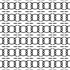 Abstract black figures on a whire background. Seamless texture for fashion, textile design,  on wall paper, wrapping paper, fabrics and home decor. Simple repeat pattern.