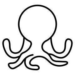 Octopus Lineart