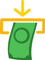 cash money illustration banknotes handdrawn