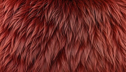 Fototapeta premium red fur texture background