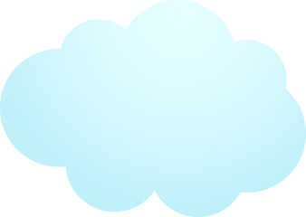 Obraz premium cloud, clouds shape icon design