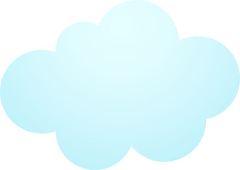 Obraz premium cloud, clouds shape icon design
